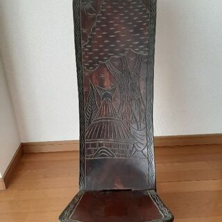 アフリカンチェア　木製☆セネガル　椅子・家具　エスニック【カーズ・木・臼杵】