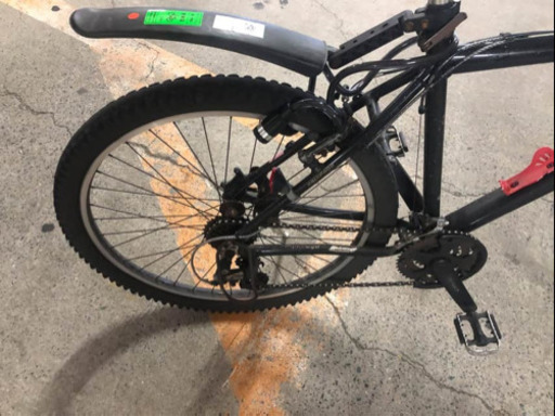 自転車です