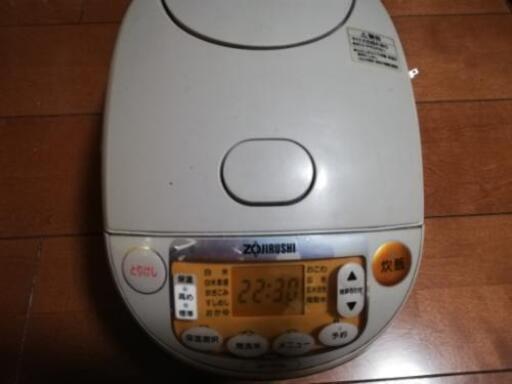 訳あり格安 [日本製]象印 豪熱沸騰IH炊飯器　5.5合炊き