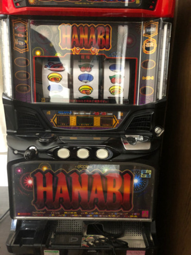 パチスロ 実機 ハナビ マッドブラックver. 不要機