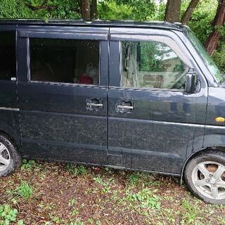 お買得 車検有り スズキ エブリイワゴン 黒