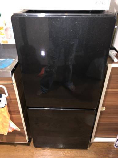 2ドア冷蔵庫(使用中)