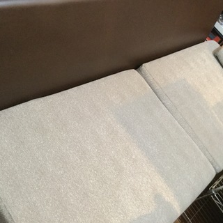 村内家具オーダーのゆったりソファー！ベッドに変身可で自由自在！の画像