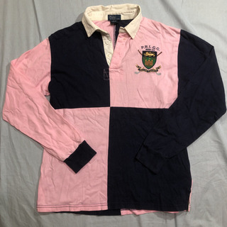 ラルフローレン  ラガーシャツ  ポロシャツ　メンズ　Lサイズ