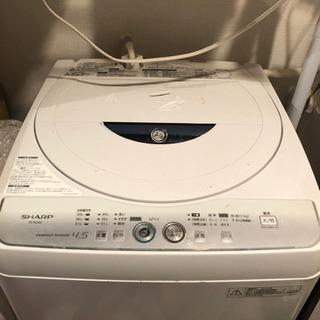 洗濯機　シャープ　引き取りお願いします。