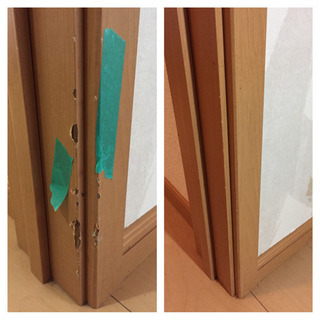 住宅　アパート　キズ補修  