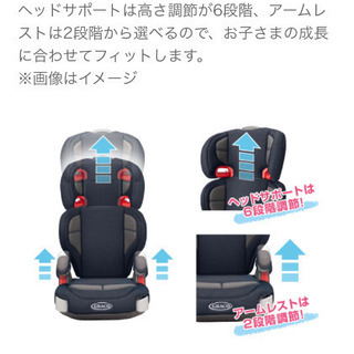 GRACO チャイルドシートの画像