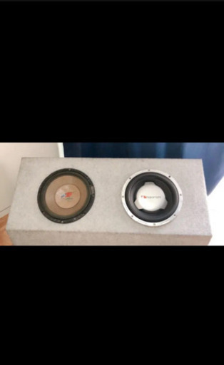 ウーファー　2発　BOX付き