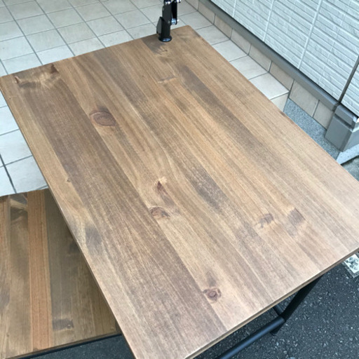 オシャレ　デスク&チェア　デスクライト付き
