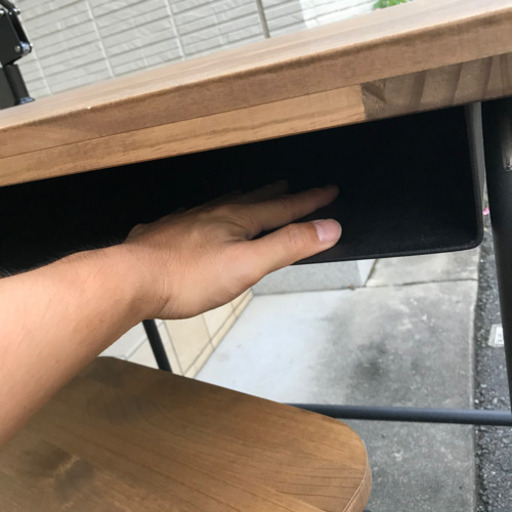 オシャレ　デスク&チェア　デスクライト付き