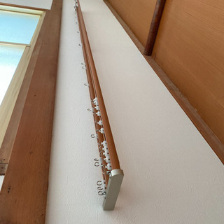 カーテンレール　TOSOレールの装飾ダブルレール