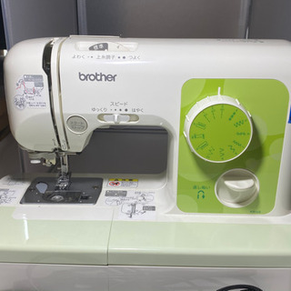 brother 電子ミシン　受け渡し決まりました