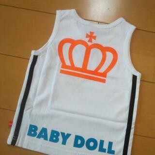 新品Sラインタンク100白ベビードールBABYDOLLベビド