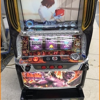 【引取限定】山佐 鉄拳 デビルver. スロット台 コイン不要機...