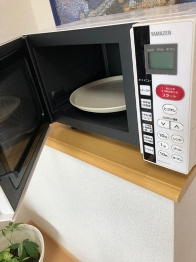 山善　オーブンレンジです。
