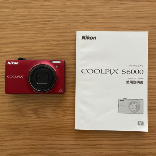 デジタルカメラ　NIKON　クールピクスS6000
