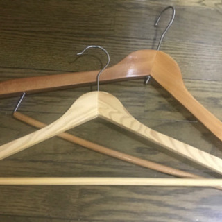 ★先着！美品★ 木製ハンガー　30本の画像