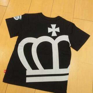 新品斜め王冠Ｔシャツ黒110ベビードールBABYDOLLベビドの画像