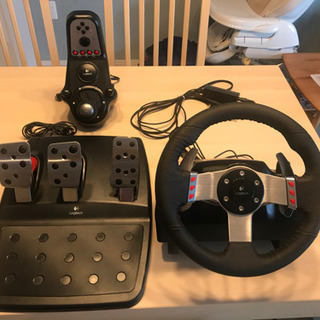 logitech G27 racing wheel ロジテックハンドルコントローラー PS3 プレーステーション用 logicool ロジクールの画像