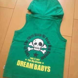 新品フード付ドクロタンク120緑ドリベビBABYDOLLベビードール