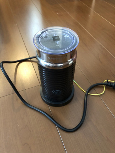 【お譲り先決まりました】ネスプレッソ　エアロチーノ