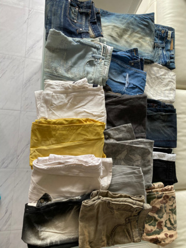 メンズデニム19点 総額20万円程