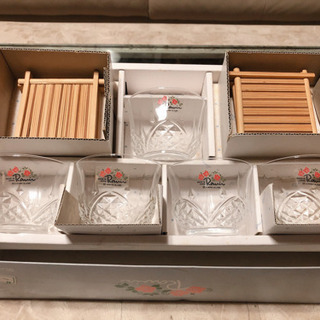◇新品 未使用　アゼリアグラス5セット