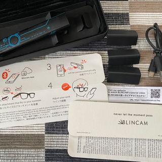 BLINCAMブリンカム　ウィンクで写真が撮れるウェアラブルカメラ