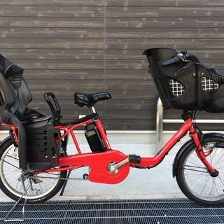 地域限定送料無料 パナソニック ギュットミニ DX 16AH 三人乗り 子供