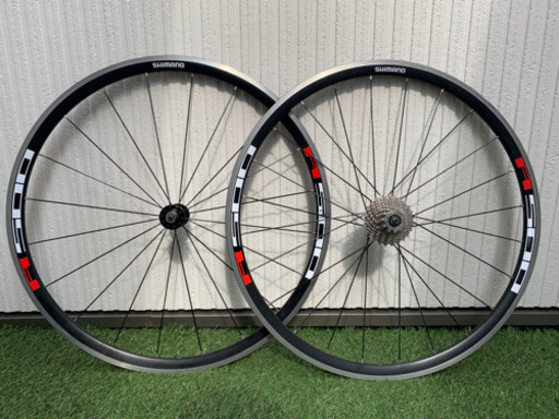 【取引終了】シマノSHIMANO 前後ホイールと10速カセット