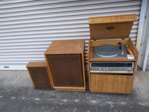 ビクター　CD-4　レコードプレーヤー　レトロ　アンティーク