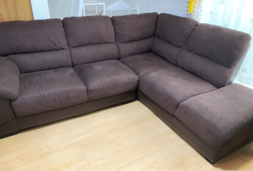 ニトリ　L字型ソファー