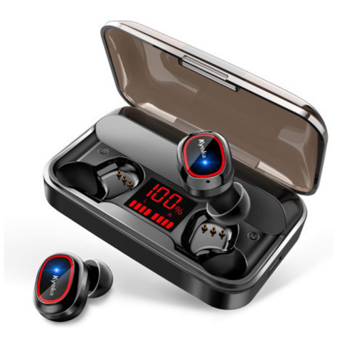 Bluetooth イヤホン HiFi高音質 LEDディスプレイ