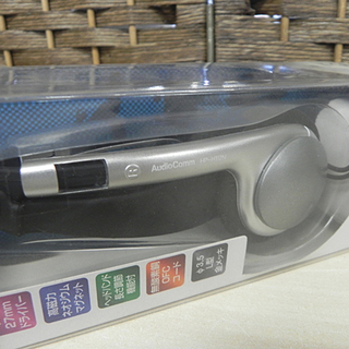 新品 オーム電機 AudioComm 折りたたみステレオヘッドホン HP-H112N 札幌市 白石区 東札幌の画像