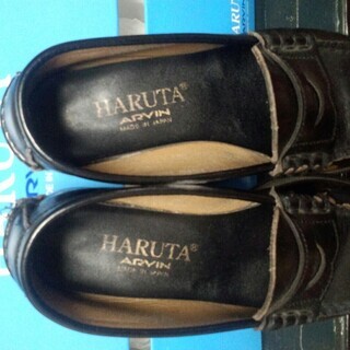 HARUTA　ローファー　21 1/2　使用感あり