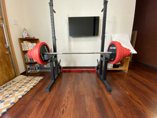 ファイティングロードバーベル140キロセット【台別】
