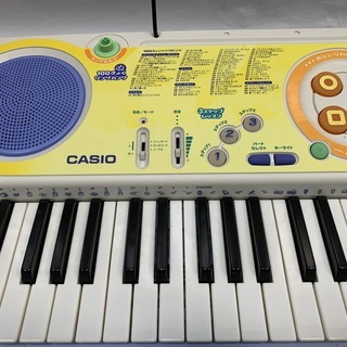 美品 カシオ 光ナビゲーション キーボード LK-38 専用マイク ACアダプター付き 動作正常！Bの画像