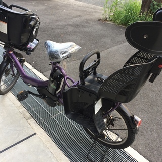 地域限定 ヤマハ キッスミニ 新基準 三人乗り 20インチ 紫