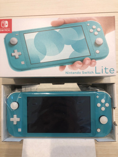 switch lite  ターコイズ　　未使用延長保証有り
