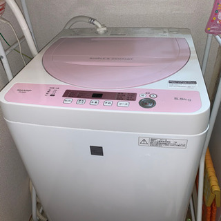 ✨シャープ全自動洗濯機　2017製　5.5キロ✨の画像