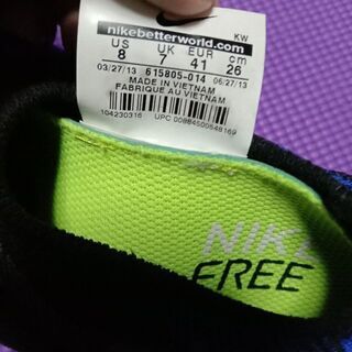 ナイキ フリーフライニット　26センチの画像