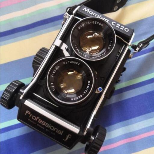 マミヤ mamiya 二眼レフ フィルムカメラ c220f 80 2.8