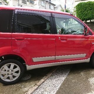 EKアクティブ H16年79000㌔ 2WD 希少車両レッド・赤 EKクロスご先祖の画像