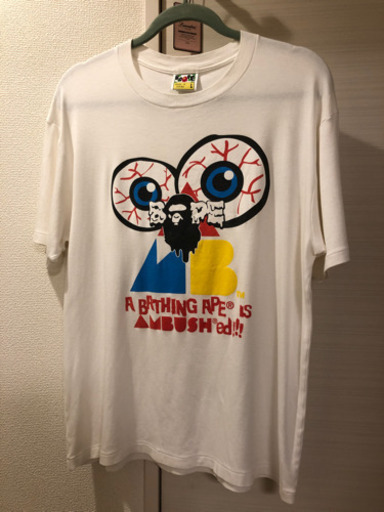 A BATHING APE×AMBUSH プリントTシャツ "ア・ベイシング・エイプ×アンブッシュ"