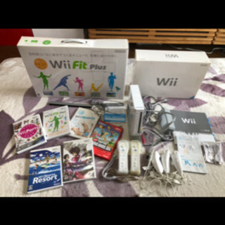 【購入希望者決定しました】wiiとwii Fit plus(新品...