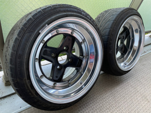 極太深リム 9J SSR MKⅡ マーク2 タイプC 旧車 引っ張り 当時モノ