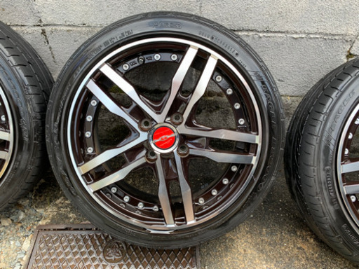 京豊コーポレーション　AMEシャレン　美品〜‼️ ホイール　タイヤ付き