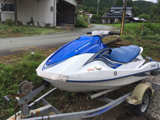 ジェットスキートレーラー付き