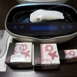 ケノン脱毛器 ver6.2【中古】カードリッジ3個付き 動作確認済み