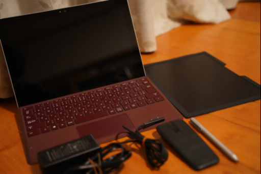 Surface Pro4 タイプカバー/アークマウス/タッチペン付
